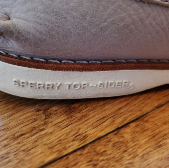 Sperry Gold Cup light gray boat shoes - Picture 5 of 6